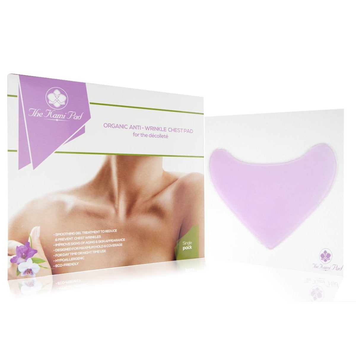 Kami Pure Anti Wrinkle Chest Pad - Botox Alternative, Shady Bronzing  Cabana